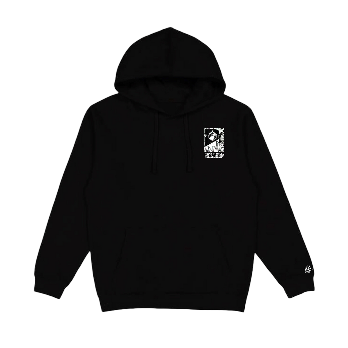 Abstract Hollow Print Hoodie ( First Edition)