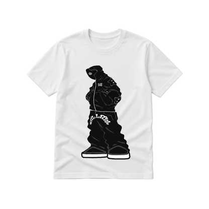 Hollow Star-Hoodie Shirt ( WHITE )