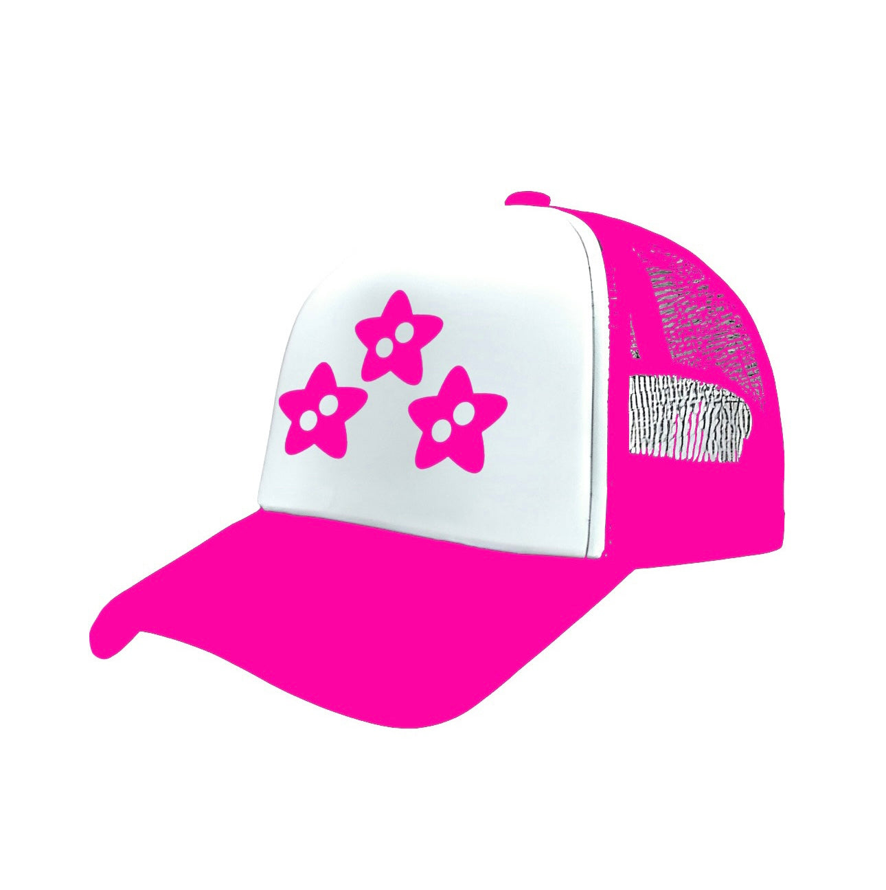 Hollow Fallen Star Trucker Hat ( PINK )