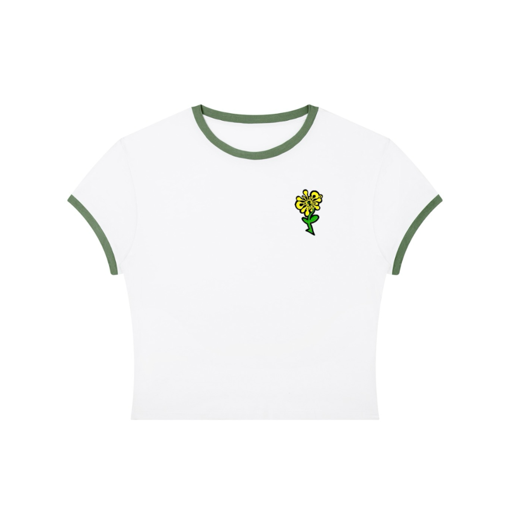 Hollow Flower ( Crop-Top )
