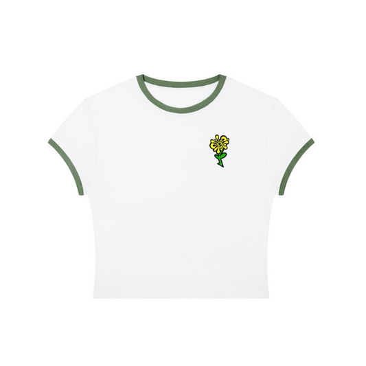 Hollow Flower ( Crop-Top )