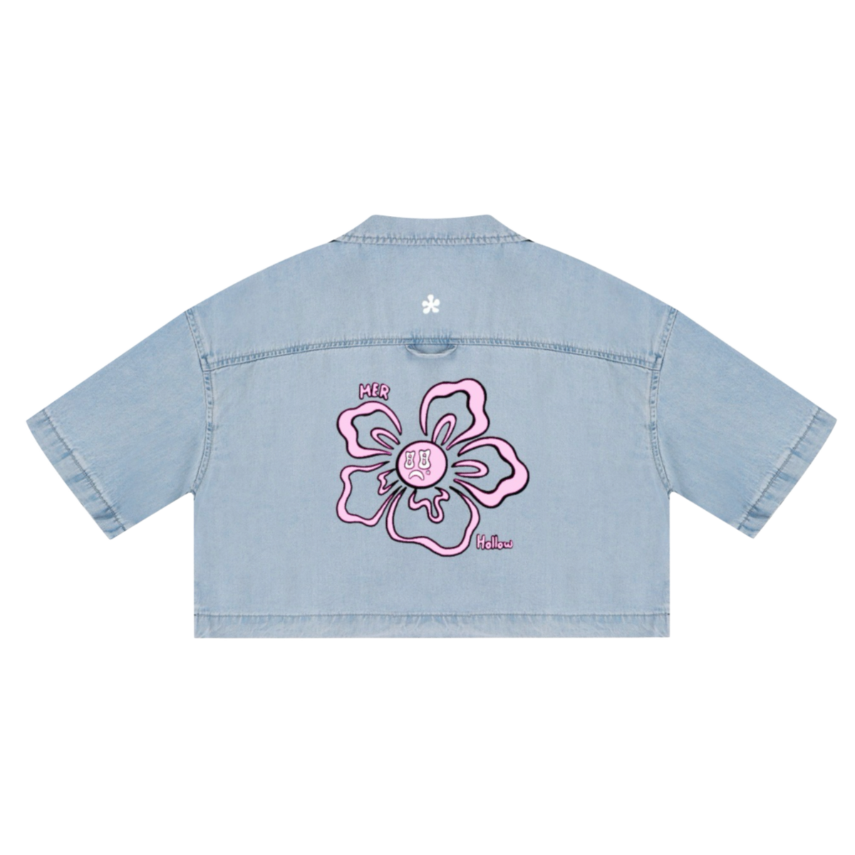 Hollow Flower MER ( Artsy Crop Top )