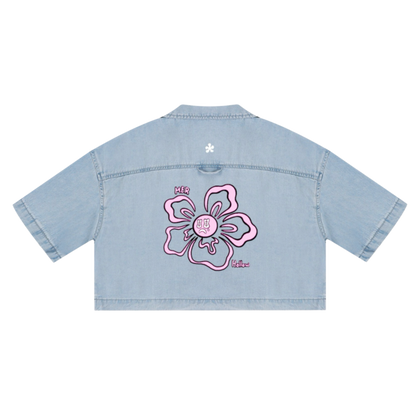 Hollow Flower MER ( Artsy Crop Top )