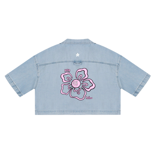 Hollow Flower MER ( Artsy Crop Top )