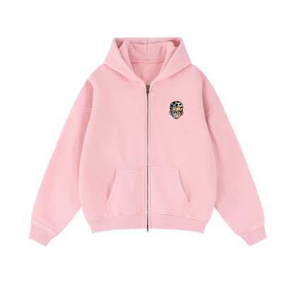 Ego ( Pink Zip Up Sweatshirt )