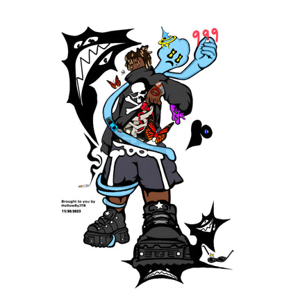 LLJW 999 Tribute piece By JTR ( WHITE )