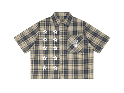 JTR Abstract ( Short Sleeve Button Up )