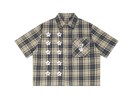 JTR Abstract ( Short Sleeve Button Up )