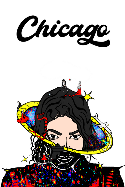 Michael Jackson In Chicago ( Poster )
