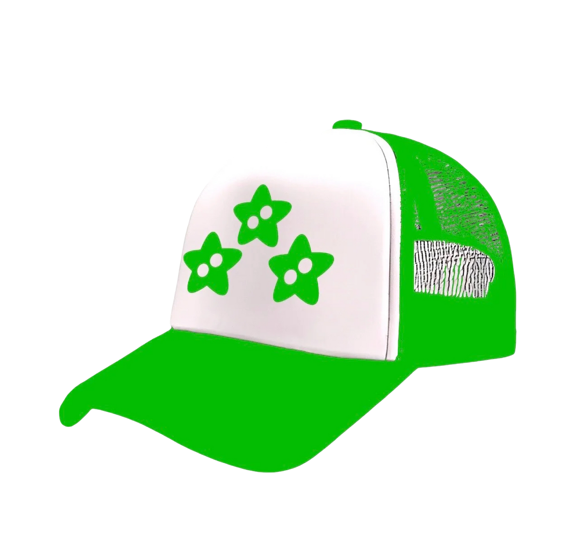 Hollow Fallen Star Trucker Hat ( GREEN )