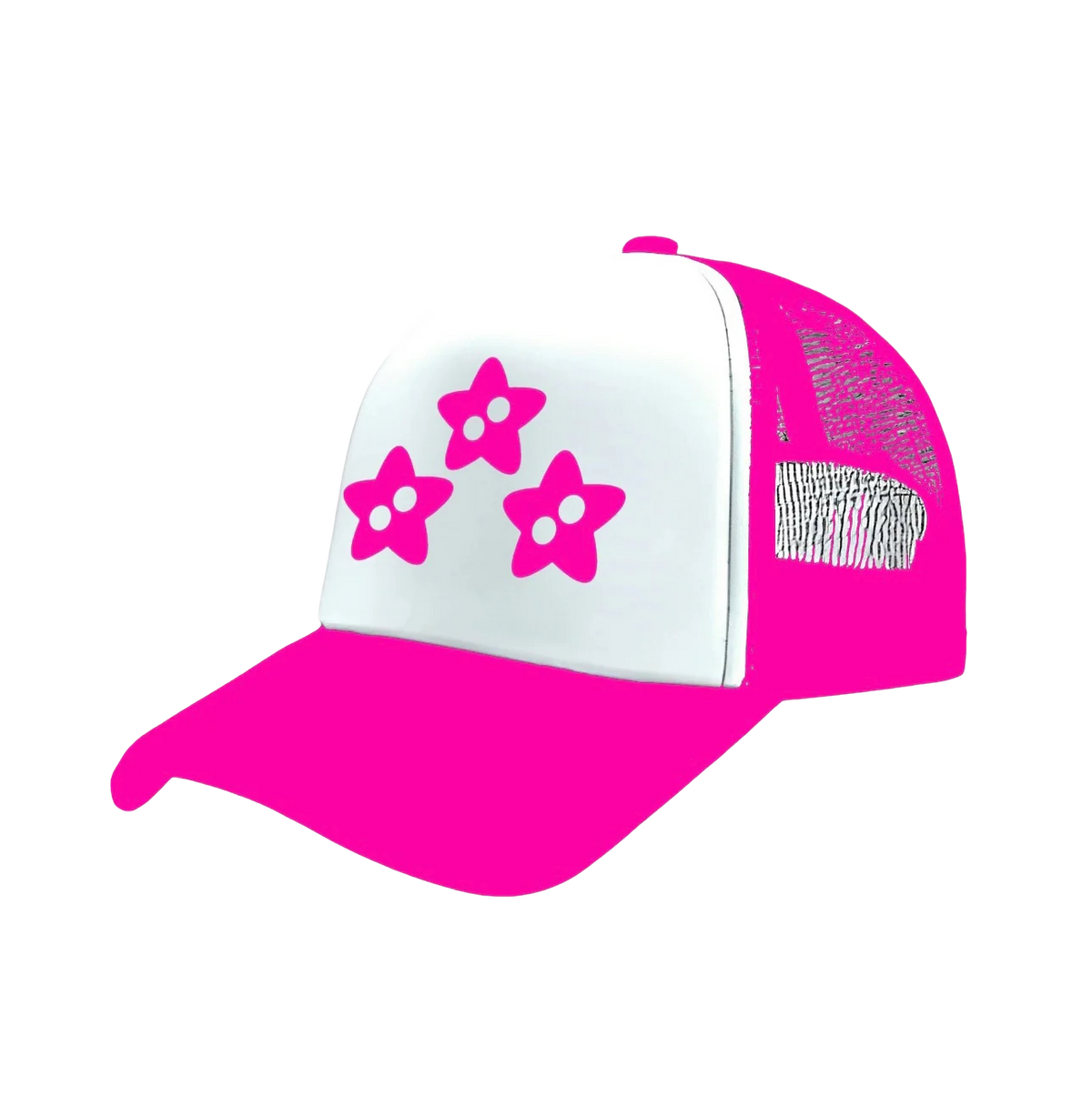 Hollow Fallen Star Trucker Hat ( PINK )