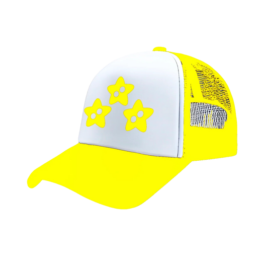 Hollow Fallen Star Trucker Hat ( Yellow )