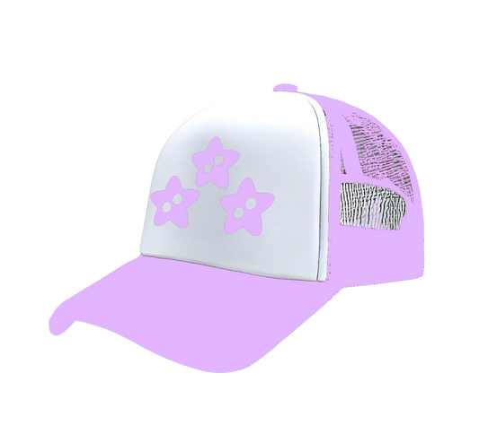 Hollow Fallen Stars Trucker Hat ( PURPLE )