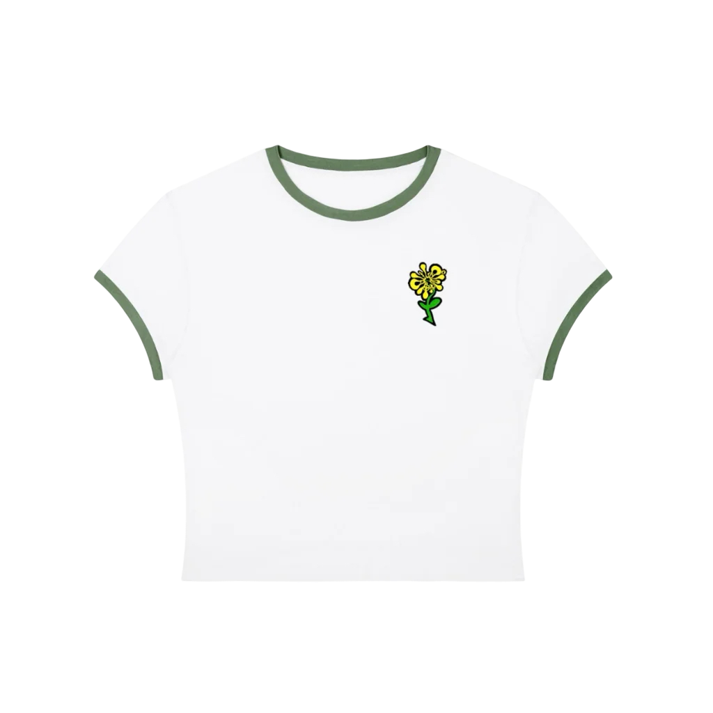 Hollow Flower ( Crop-Top )