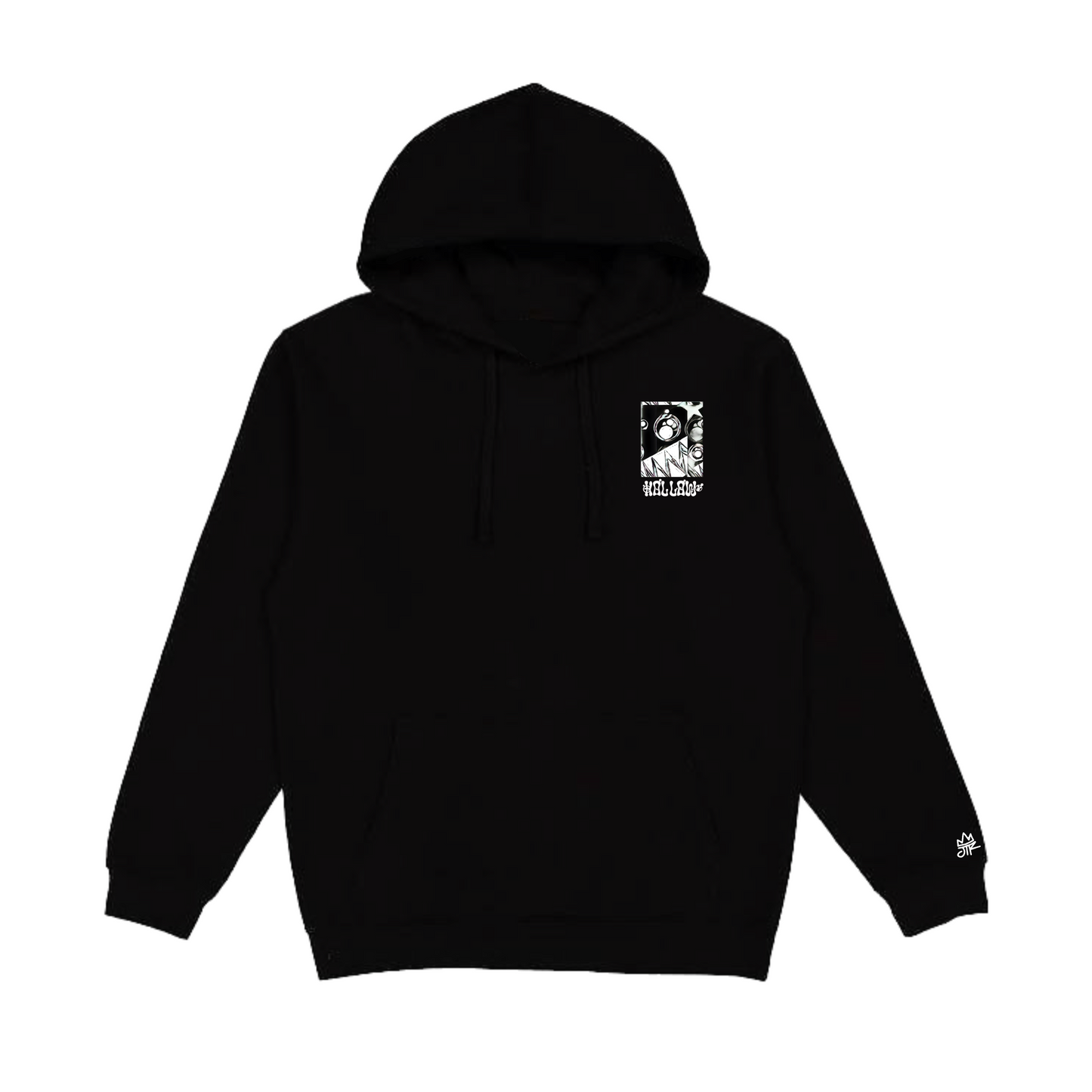 Abstract Hollow Print Hoodie ( First Edition)