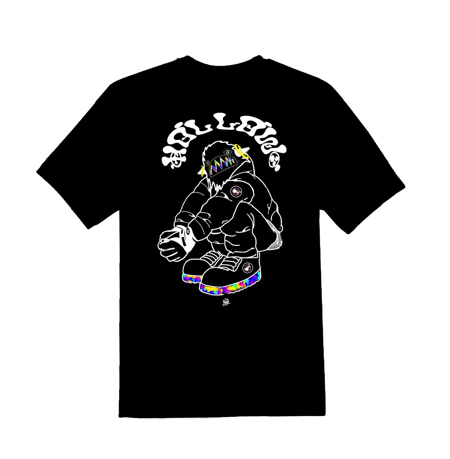 The Hollow Giant Yeti BLACK T-Shirt ( First Edition )